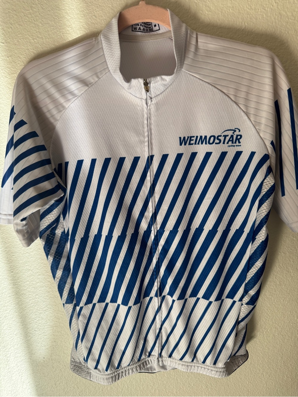 Weimostar Short Sleeve  Zip Front Cycling Jersey SZ M